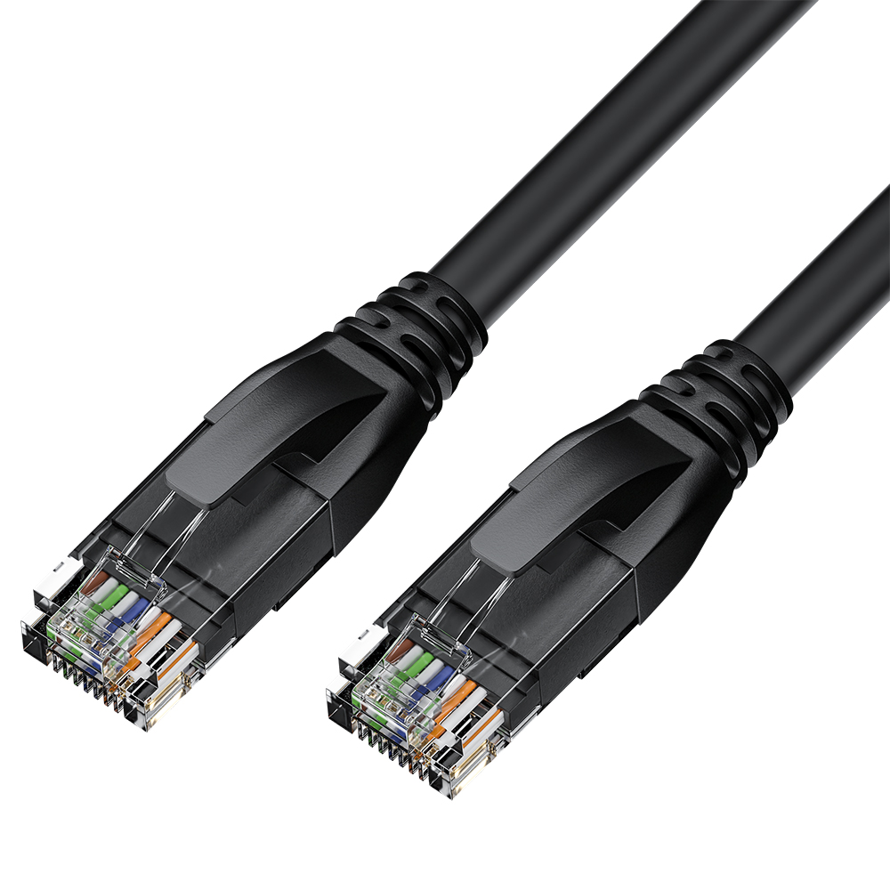 Удлинитель патч корда gcr для подключения интернета lan rj45